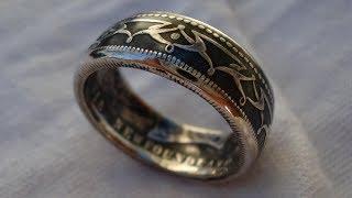 How to Contrast a Silver Coin Ring - Patina Finish