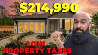 CHEAPEST Suburb in Houston Texas + LOW TAXES | MOST AFFORDABLE Homes in Conroe TX