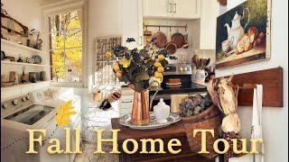 FALL HOME TOUR 2024: Rustic, Vintage Fall Decor in a Victorian Country House