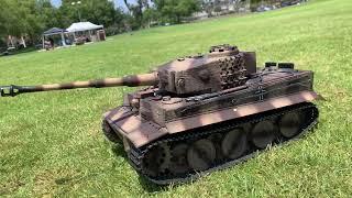 TAIGEN 1/16 RC - TIGER 1 LATE VERSION - TEST RUN