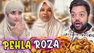 First Sehri And Iftari With Family ️ | Ramadan Ki Grocery Shopping Ho Gai 