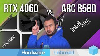 Arc B580 vs. GeForce RTX 4060, 50 Game Benchmark