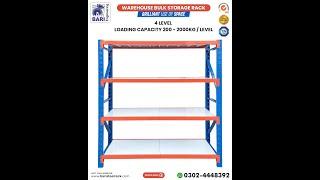 Warehouse Bulk Rack in Lahore | #racksinlahore #warehouserack #bulkracks #steelracks #racks