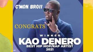 Kao Denero - Won Best hip hop/Rap artist | AEAUSA AWARD 2021