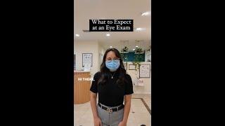 What to Expect at an Eye Exam  - YouTube #shorts