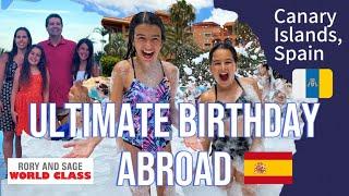 Celebrating my Birthday in a Foreign Country| Non-Traditional Bday| Rory and Sage World Class Ep.96