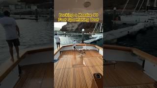 Docking a Massive 90 Foot Sportfishing Boat “Jaruco” - #boat #yacht #boats