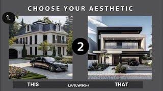 Build your dream house (pt.1)|This or That..which would you rather pick? #aesthetic #viralvideo