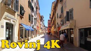 Rovinj Croatia  Walking tour [4K]