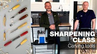 Woodcarving Tools | Part 4 | Tormek Live Sharpening Class