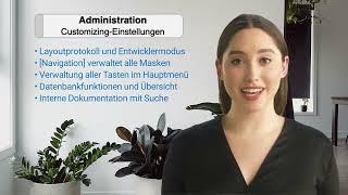 Video-Kurztutorial zu Einstellungen - Administration