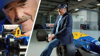 The Magic of Racing Documentary: Nigel Mansell and LEGO® Icons Williams Racing FW14B & Nigel Mansell