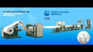 Ps Foam Sheet Extruding Line /PSP foam sheet extrusion line