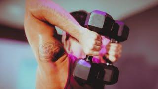 Dumbbell Triceps & Shoulders Muscle Gain Workout