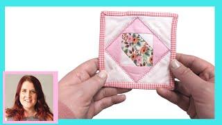 Miniature Quilt Tutorial Quilt along | Mini Quilt 20 Quilting Tutorial