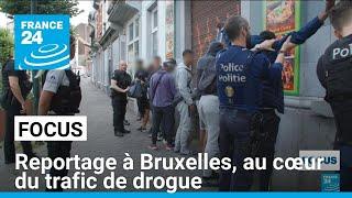 Bruxelles, nouvelle plaque tournante du trafic de drogue en Europe • FRANCE 24