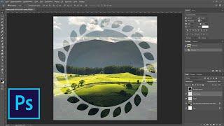 Как сделать круглую рамку для инстаграм в фотошопе