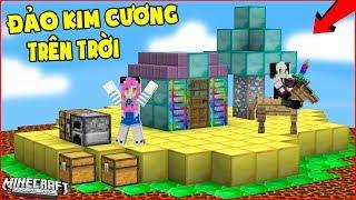 MỀU CHANNEL THỬ THÁCH 24 GIỜ SINH TỒN TRÊN ĐẢO KIM CƯƠNG TRONG MINECRAFT | Thử Thách Mều Channel