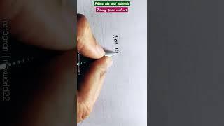 you are awsome #handwriting #shorts