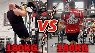 BRIAN SHAW NEW ARMWRESTLING PULL-UPS VS LEVAN COMPARISON!!