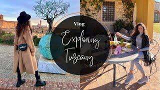 ITALY TRAVEL VLOG | Exploring Tuscany | Florence, Arezzo, Pienza, Siena, San Gimignano, Montalcino