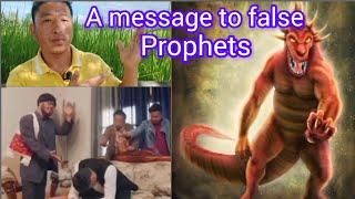 A message to false prophets.....