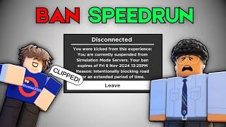 The Croydon BAN SPEEDRUN.