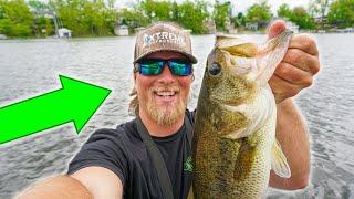 Fishing SMALL Michigan Lakes for GIANT BASS - Kayak Bass Fishing Tips