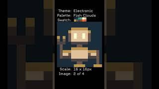 Lowres Pixel Art: Electronic Theme