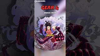 All of Luffy's Gear Forms in One Piece, Explained