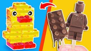 LEGO CANDY: I Made Lego Chocolate in Every Shape | FUNZ Bricks