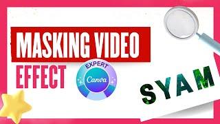 Masking Video Efect di Canva | Video Animasi Huruf