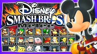 What if Disney made Super Smash Bros Melee?? // Disney Smash Bros Melee Roster!!