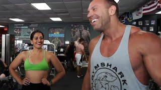 Knut Impresses Local Gym Girl