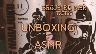 ASMR Unboxing de material para tatuar | Harajuku Sumi by Radiant Colors en Soulflower Tattoo Supply