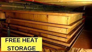 Framing Solar Thermal DHW tank, part 2