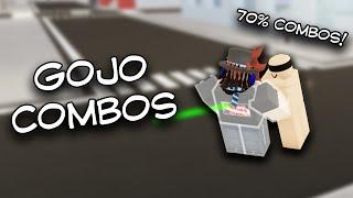 The BEST Gojo Combos (70% Combo!) || Jujutsu Shenanigans