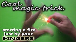 How to start a fire without matches - Magic Trick