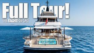 Full Tour - The Stunning Brand New Superyacht MY Alunya