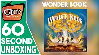 Wonder Book by DV Games (Dv Giochi)| Game Trade Minute | (A 60 Second #Tabletopgaming Snapshot)