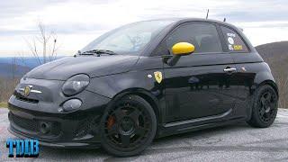 BIG TURBO Fiat Abarth 500 Review! The Pocket Ferrari