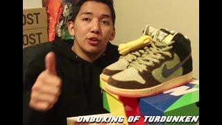 NIKE SB HIGH x CONCEPTS "TURDUNKEN" UNBOXING!