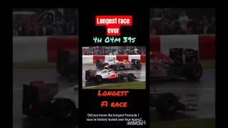 this is the longest formula 1 race in history. #F1 #formula1