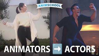 Animators Become Actors