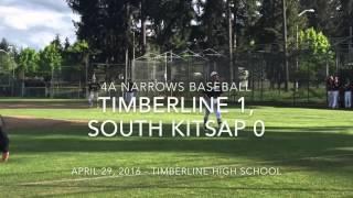 Prep baseball: Timberline 1, South Kitsap 0