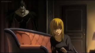 Light shouting at Misa Amane