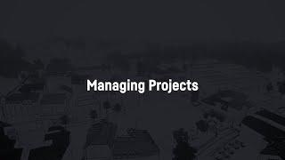 Getting Started in GeoVisual: Managing Projects