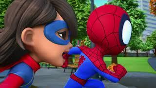 Monkeying Around  | Spidey and His Amazing Friends ️ | Disney Junior Arabia