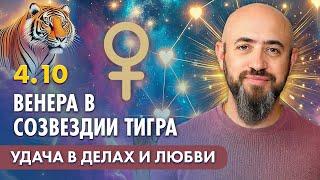 4.10 - ВЕНЕРА В СОЗВЕЗДИИ ТИГРА. УДАЧА В ДЕЛАХ И ЛЮБВИ 