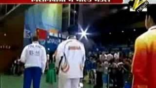 Abhinav Bindra & Indian National Anthem at Beijing Olympics